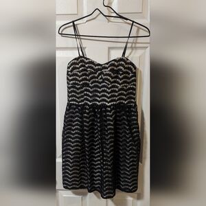 Juniors As U Wish Black Dress Sz 9